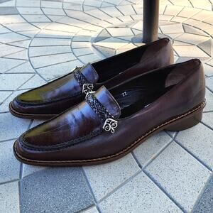 Brighton Nettie Leather Italian Loafers 10